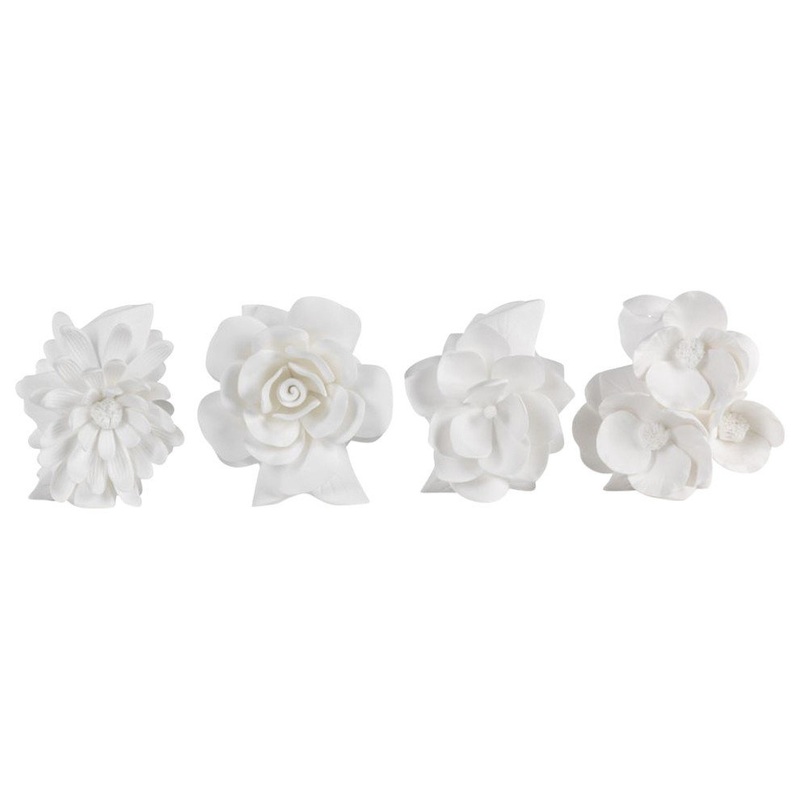 “Cameo” Porcelain Vase (Set of 4) – Contemporary – Vases – by Zodax