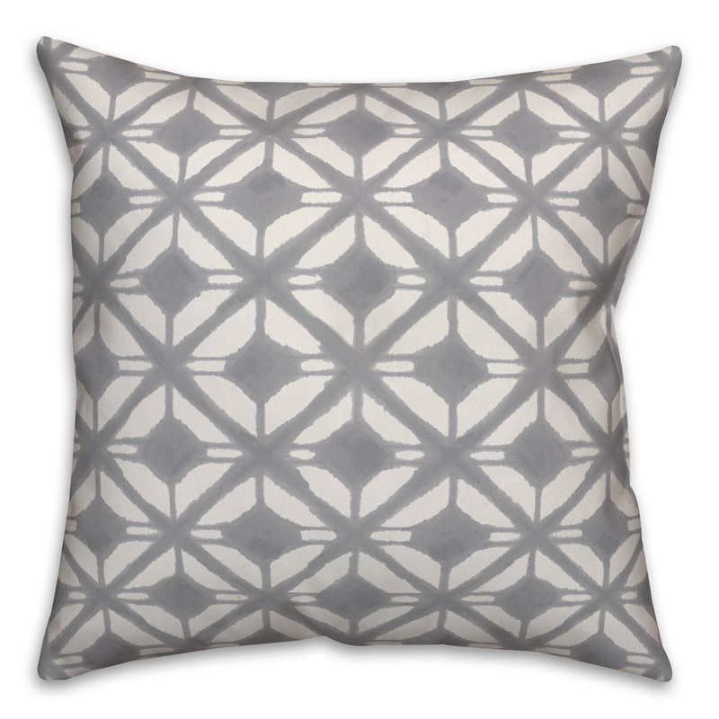 Watercolor Diamond Pillow, 20×20 – Contemporary – Decorative Pillows – by Designs Direct