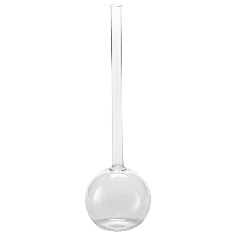 “Finley” 21.5″ Tall Long Neck Vase, Ball Shaped – Contemporary – Vases – by Zodax