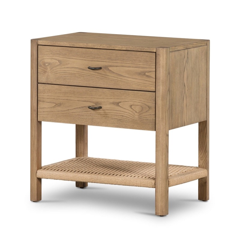 Zuma Nightstand – Dune Ash Veneer
