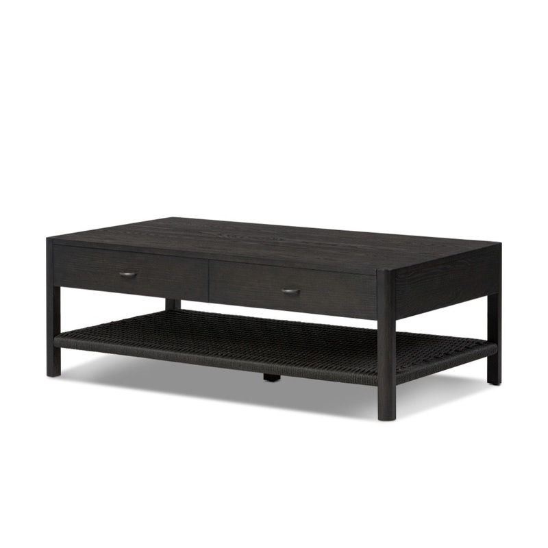 Zuma Coffee Table – Smoked Black Ash Veneer