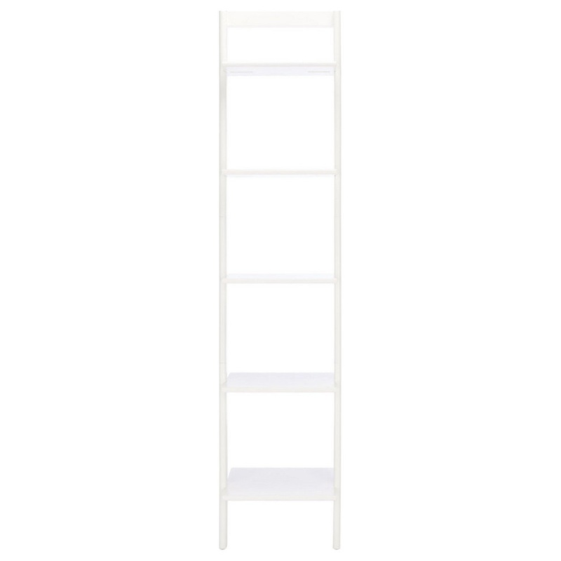Susi 5 Tier Leaning Etagere/Bookcase White – Transitional – Bookcases – by AED Luxury Home Decor